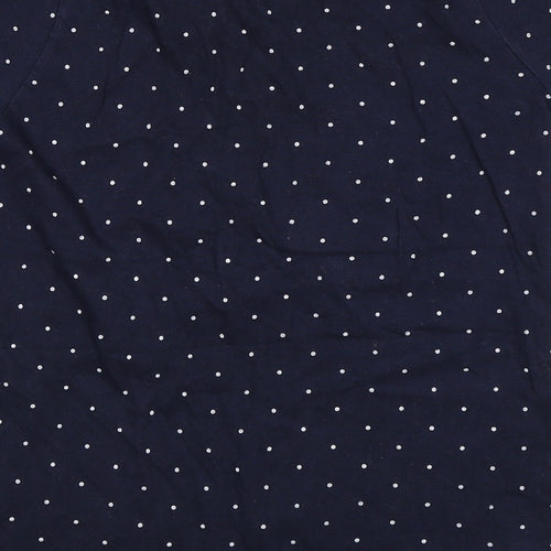 Primark Girls Blue Polka Dot  Basic T-Shirt Size 11-12 Years  - Just be you