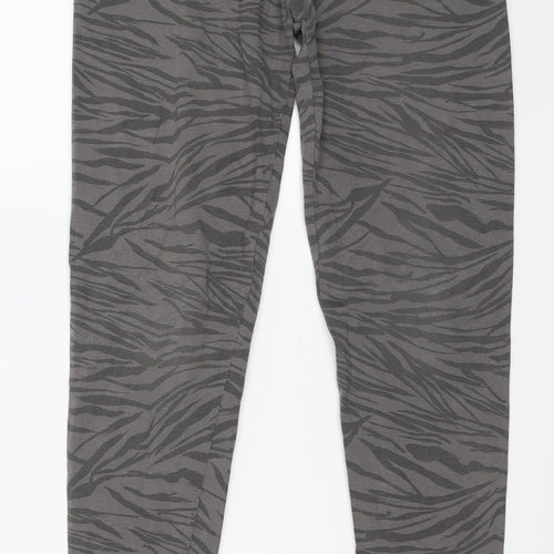 TU Girls Grey Animal Print  Jegging Trousers Size 12 Years