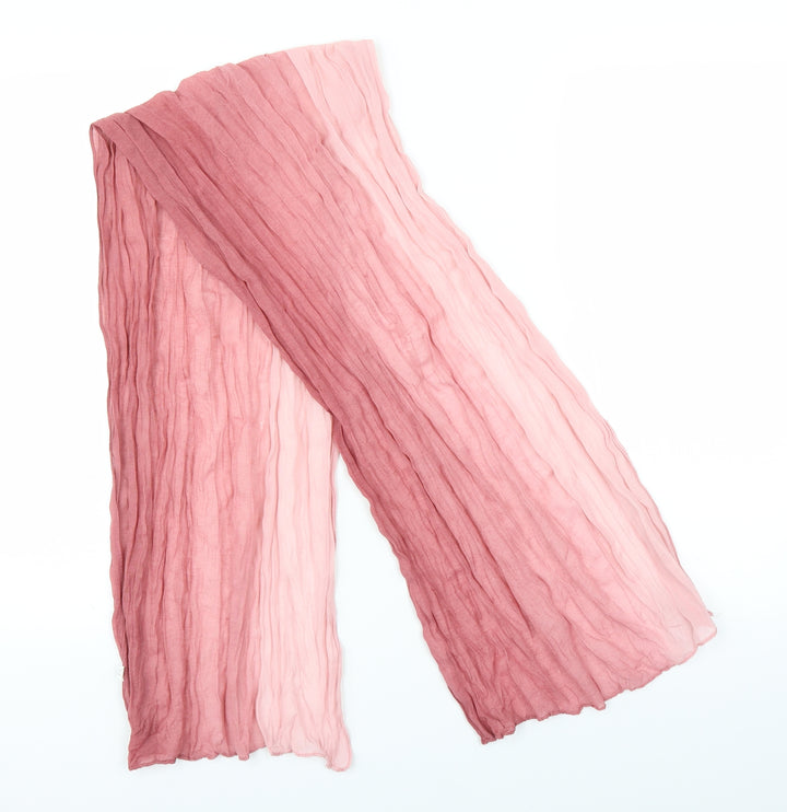 Preworn Womens Pink    Scarf