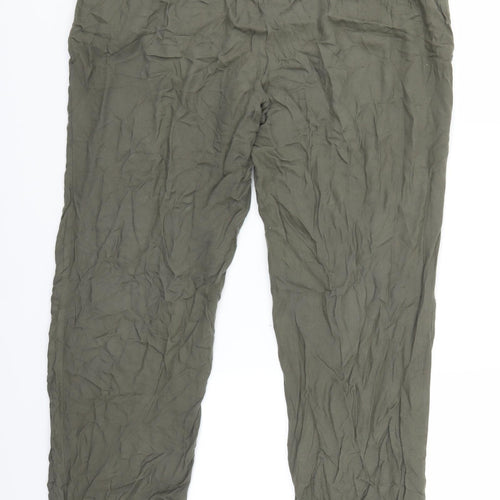 New Look Womens Green   Trousers  Size 8 L26 in