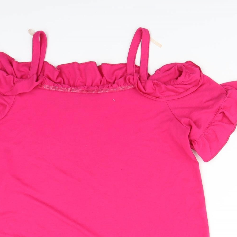 F&F Girls Pink   Basic Tank Size 13-14 Years