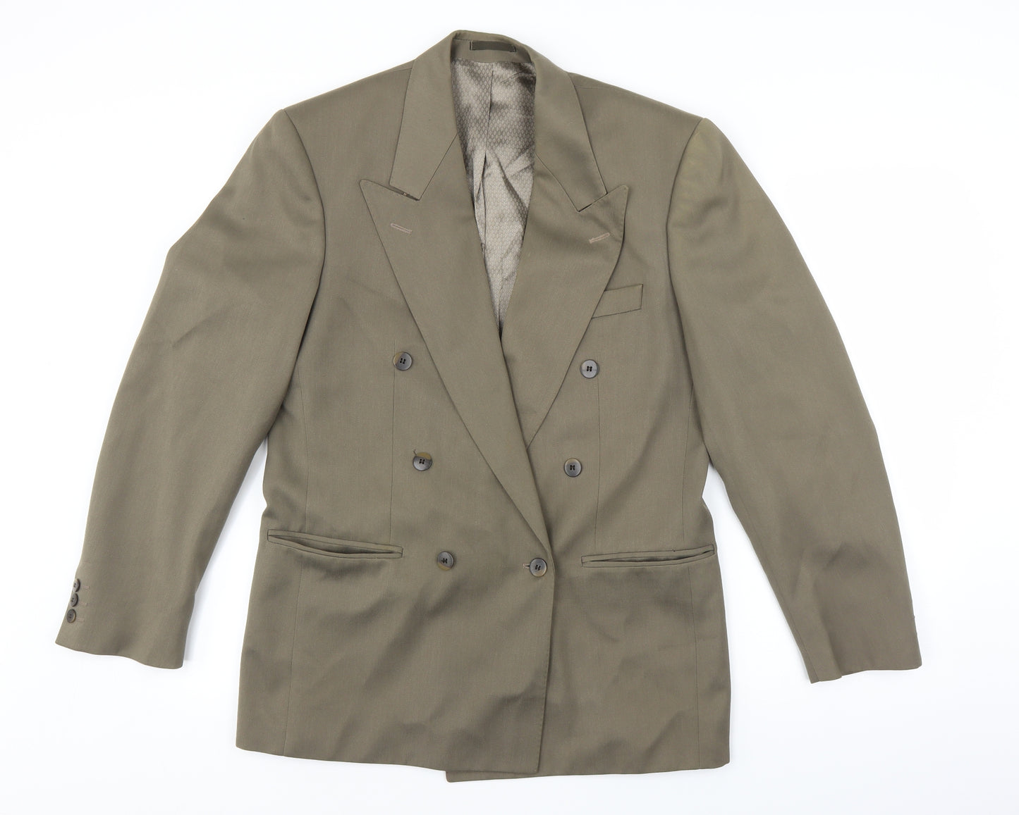 Wellington Mens Brown   Jacket Suit Jacket Size 38