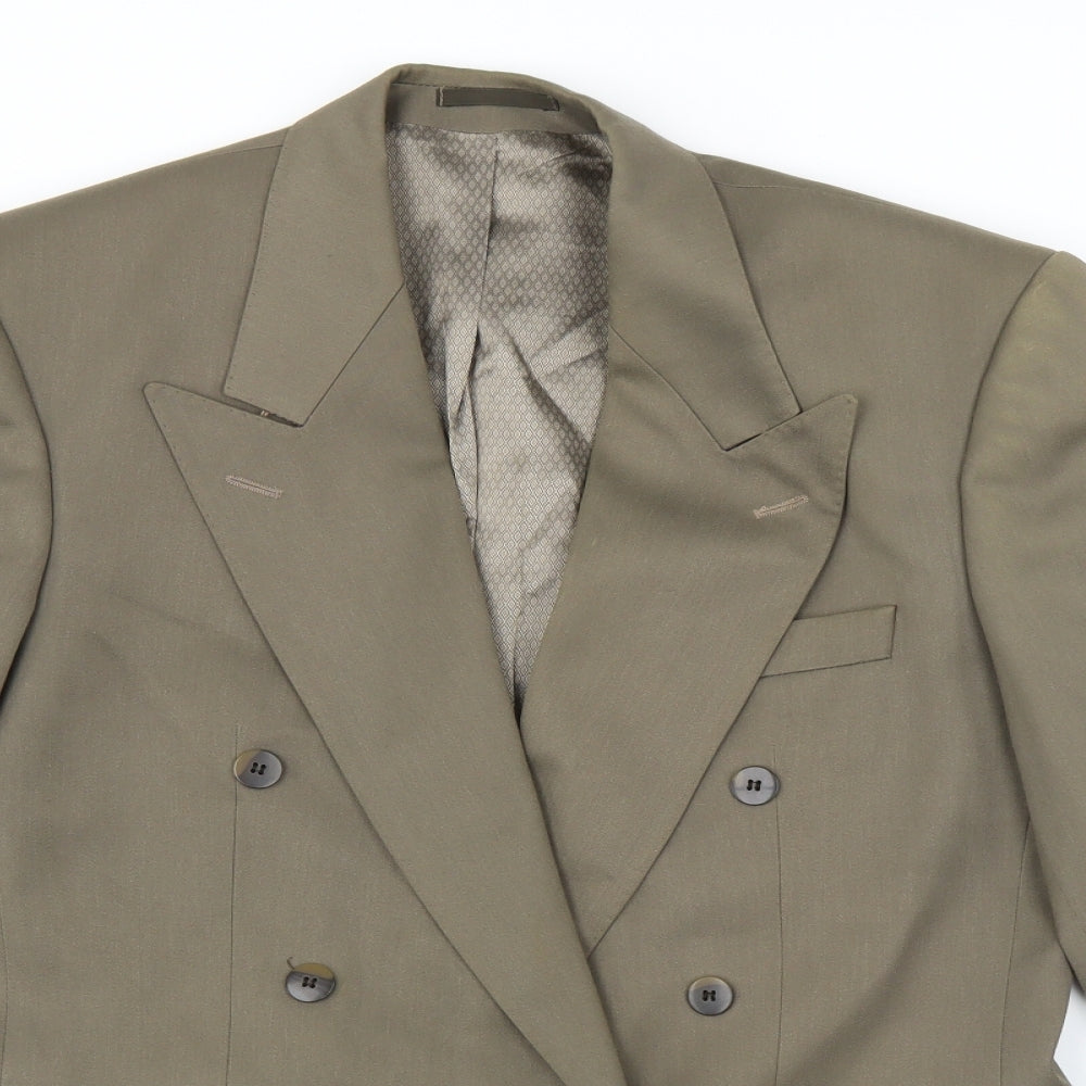 Wellington Mens Brown   Jacket Suit Jacket Size 38
