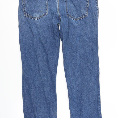 George Mens Blue  Denim Straight Jeans Size 32 in L27 in