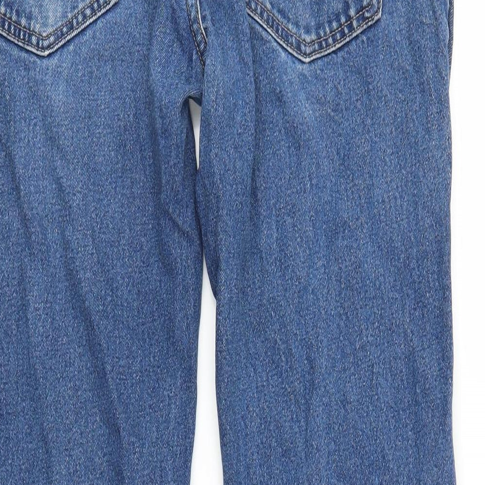 George Mens Blue  Denim Straight Jeans Size 32 in L27 in