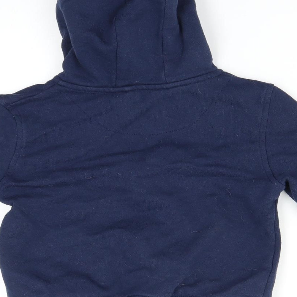 Primark Boys Blue   Full Zip Hoodie Size 3-4 Years