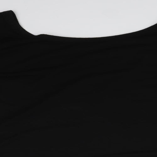 Light Before Dark Womens Black   Basic Blouse Size XS