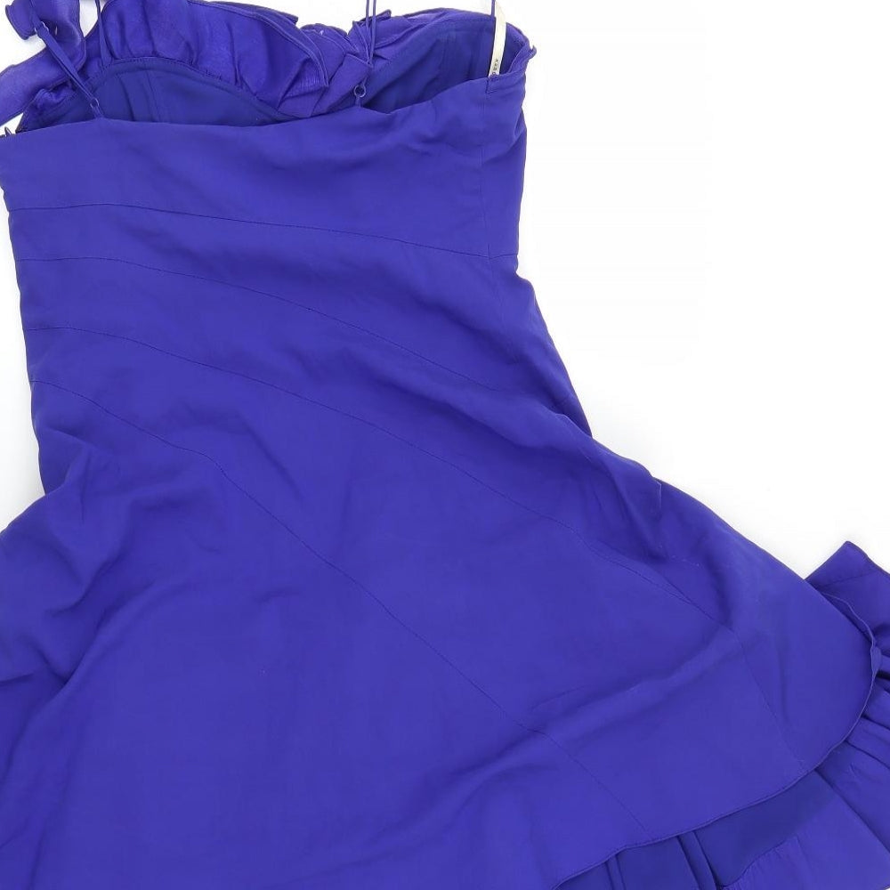 Karen Millen Womens Blue   Fit & Flare  Size 12