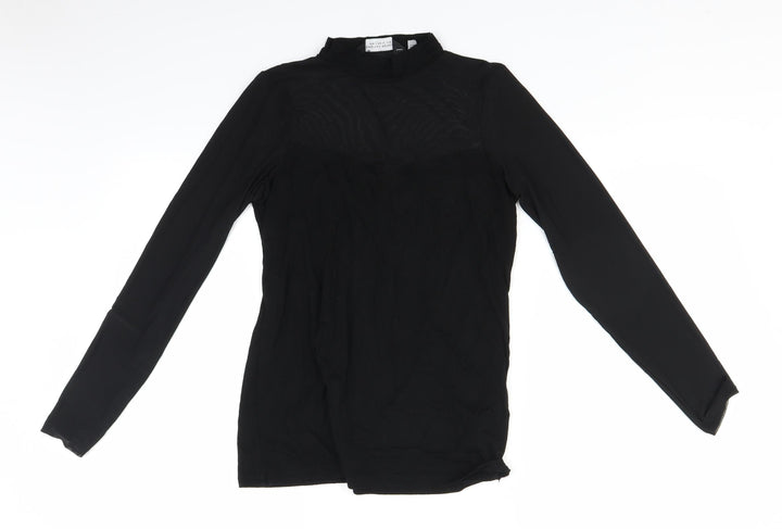 Dorothy Perkins Womens Black Basic T-Shirt Size 8