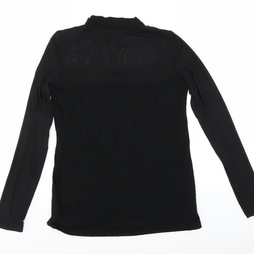 Dorothy Perkins Womens Black   Basic T-Shirt Size 8