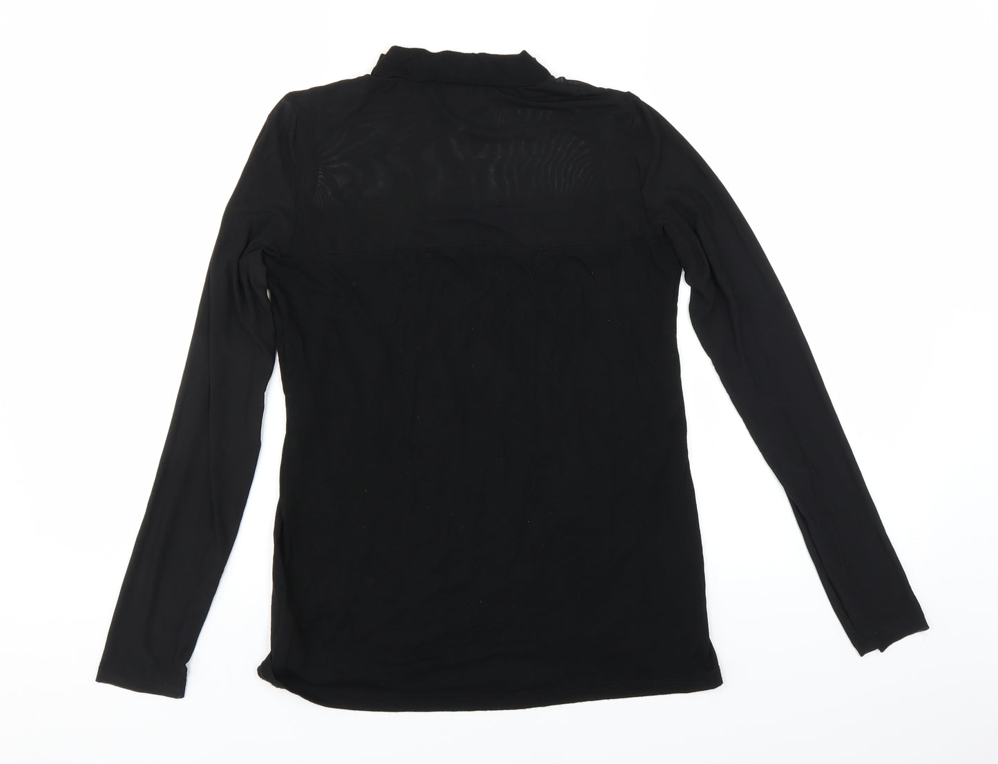 Dorothy Perkins Womens Black   Basic T-Shirt Size 8