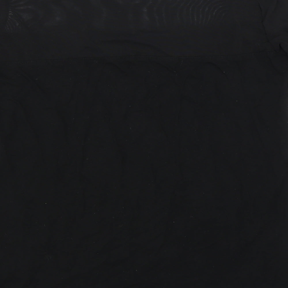 Dorothy Perkins Womens Black   Basic T-Shirt Size 8