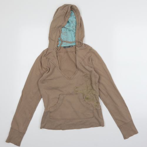 Apt. 9 Womens Brown   Pullover Hoodie Size S