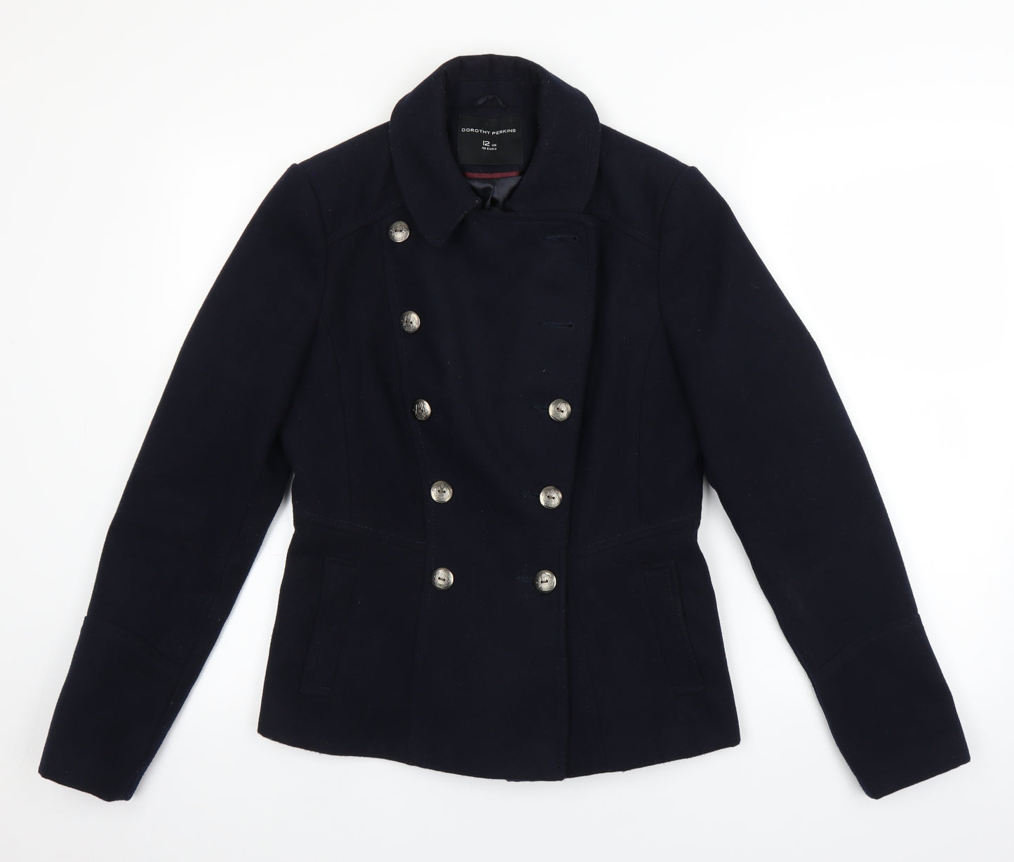Dorothy Perkins Womens Blue   Jacket  Size 12