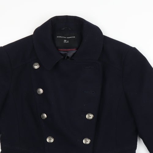 Dorothy Perkins Womens Blue   Jacket  Size 12