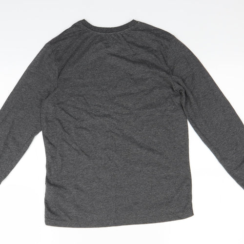 Primark Boys Grey   Basic T-Shirt Size 10-11 Years  - la