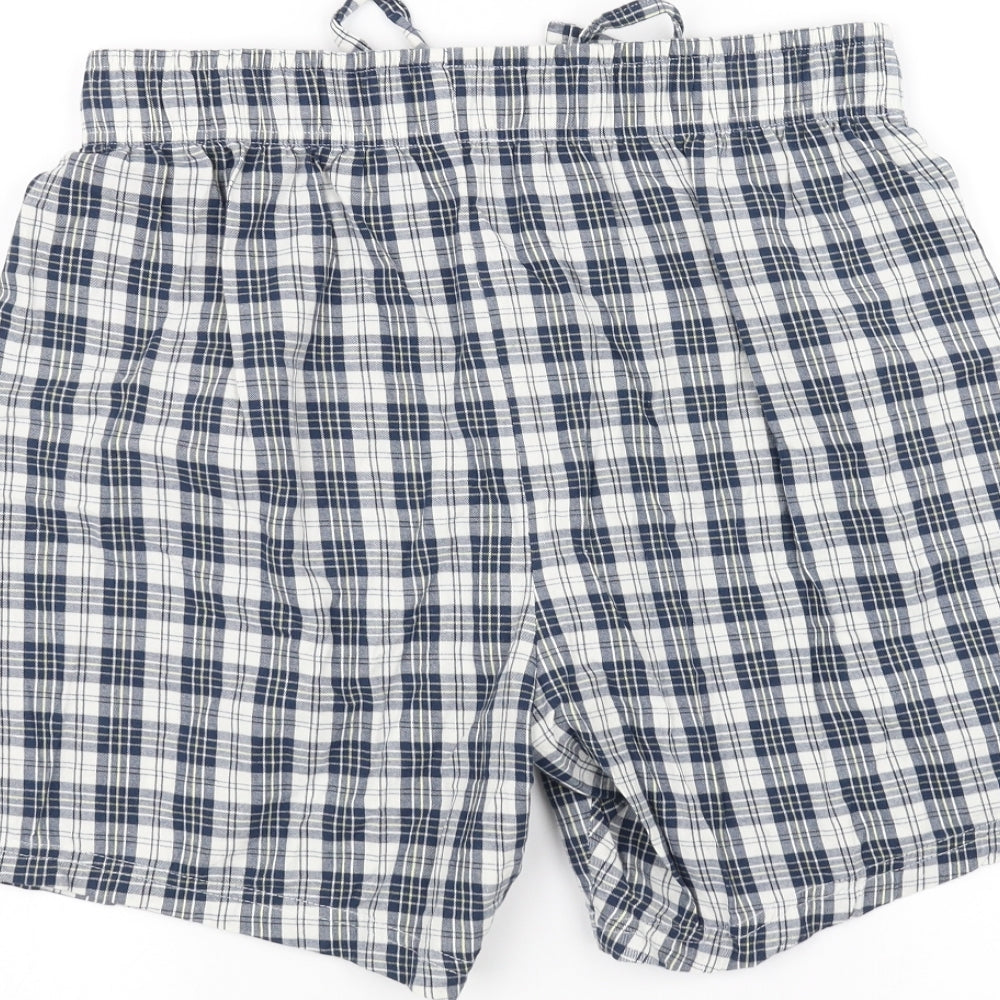 TU Mens White   Sweat Shorts Size M