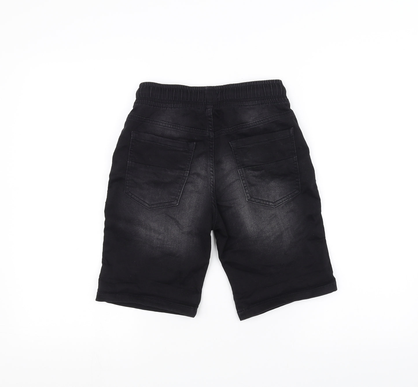 F&F Boys Black   Cargo Shorts Size 10-11 Years