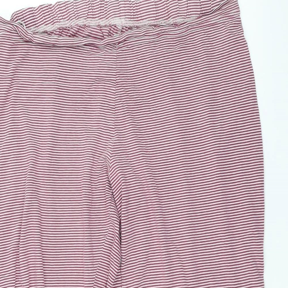 BHS Womens Red Striped  Trousers  Size 16 L24 in