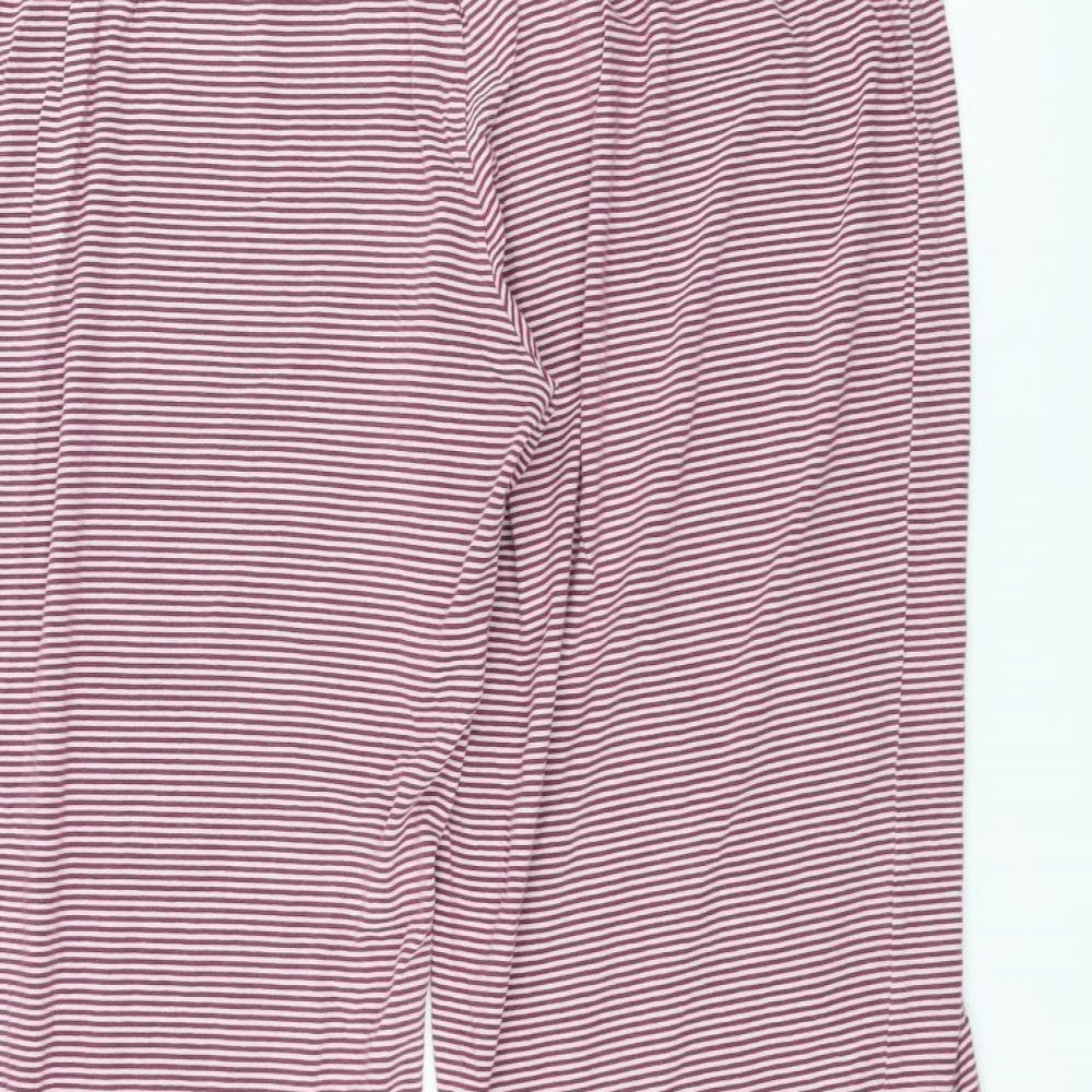 BHS Womens Red Striped  Trousers  Size 16 L24 in