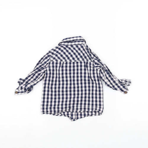 George Baby Blue   Basic Button-Up Size 12-18 Months