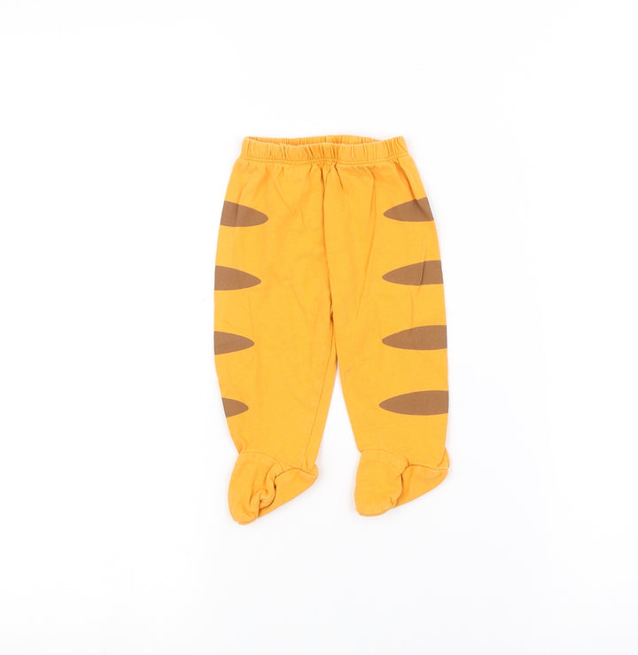 Disney Baby Orange Sweatpants Trousers Size 3-6 Months