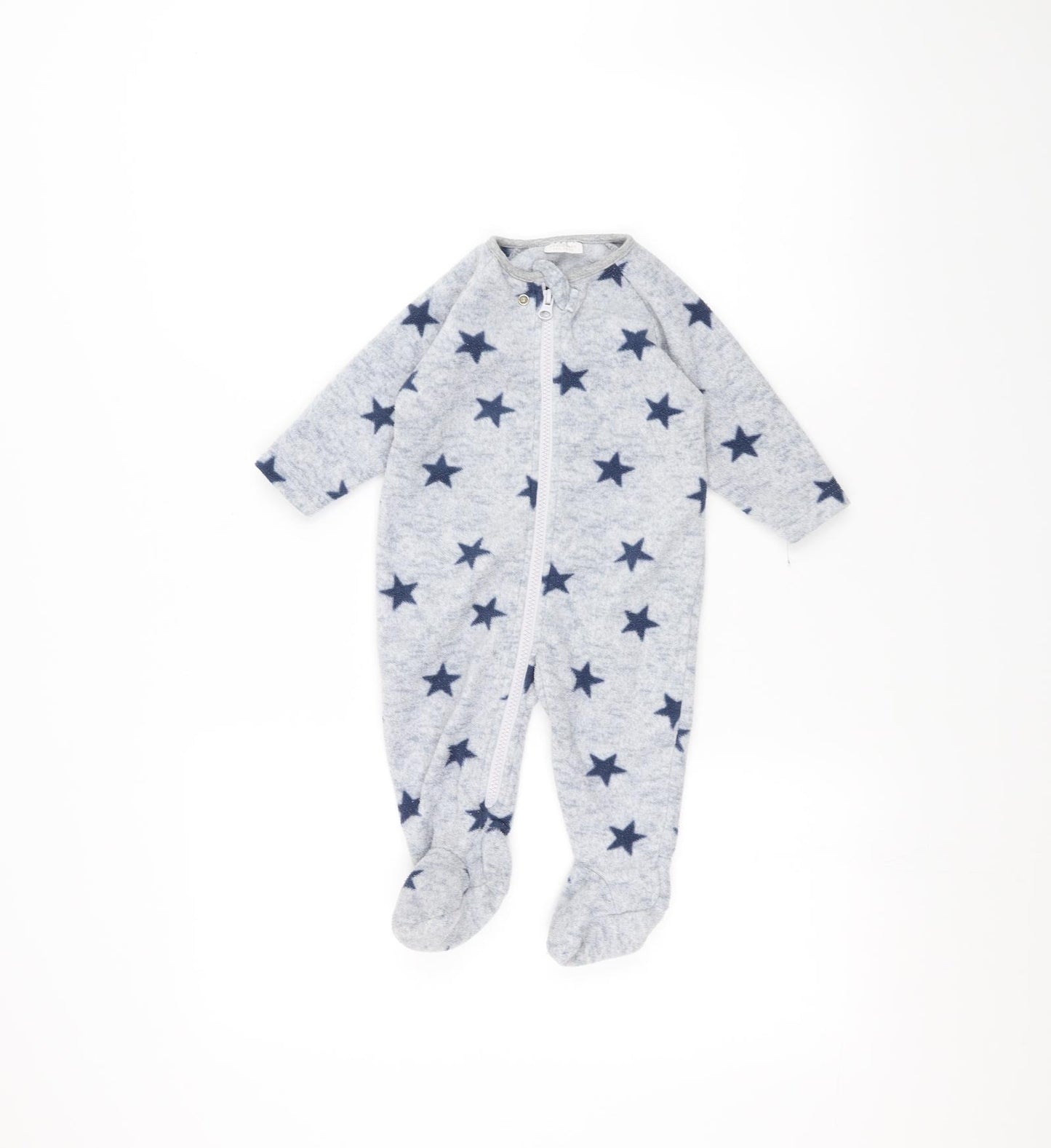 NEXT Baby Grey   Coverall One-Piece Size 3-6 Months