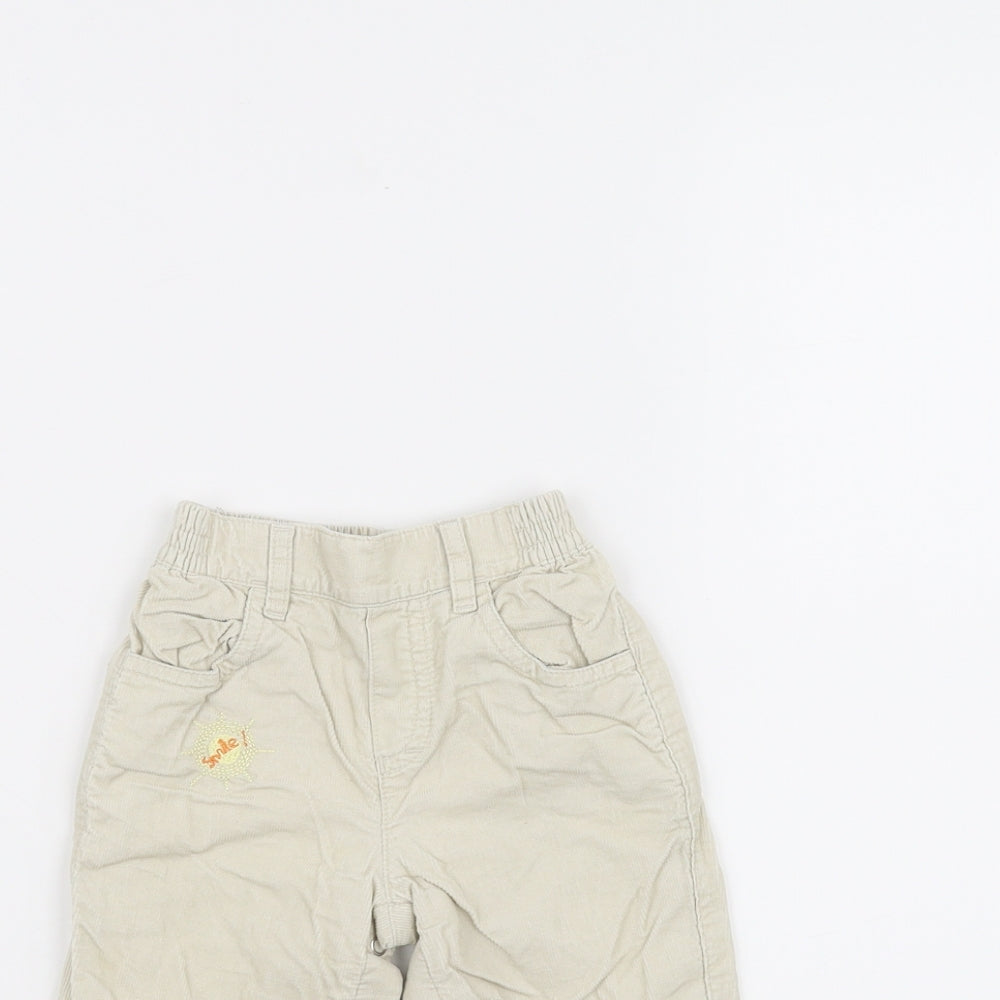 Marks and Spencer Baby White   Cargo Jeans Size 3-6 Months