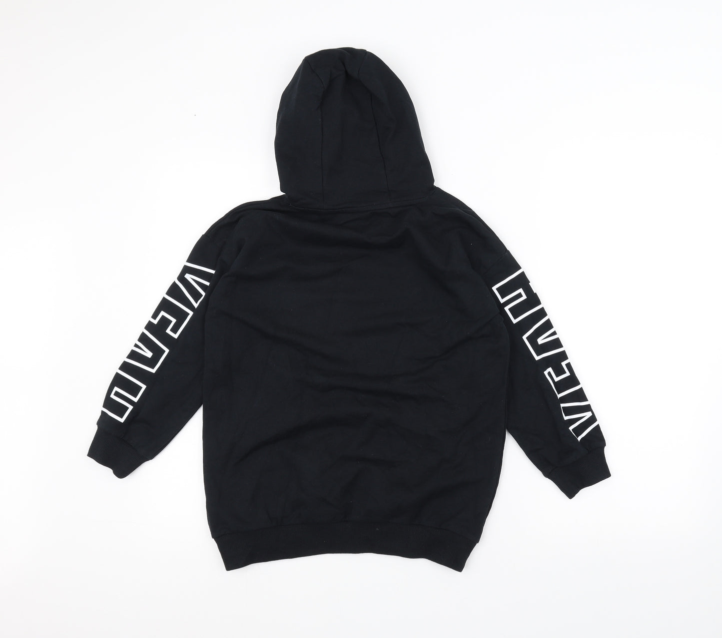 F&F Boys Black   Pullover Hoodie Size 7-8 Years
