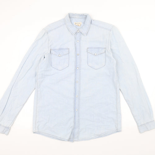 boyfriend Womens Blue  Denim Jacket  Size 8