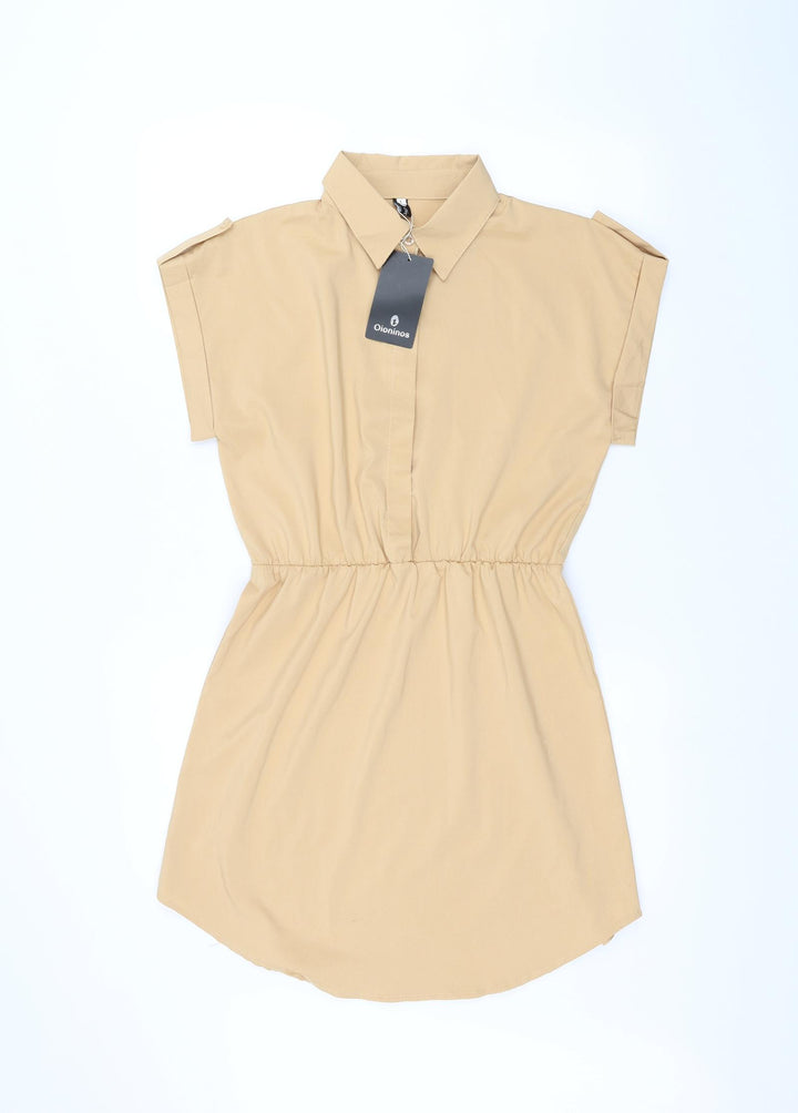 Oioninos Womens Brown A-Line Size L