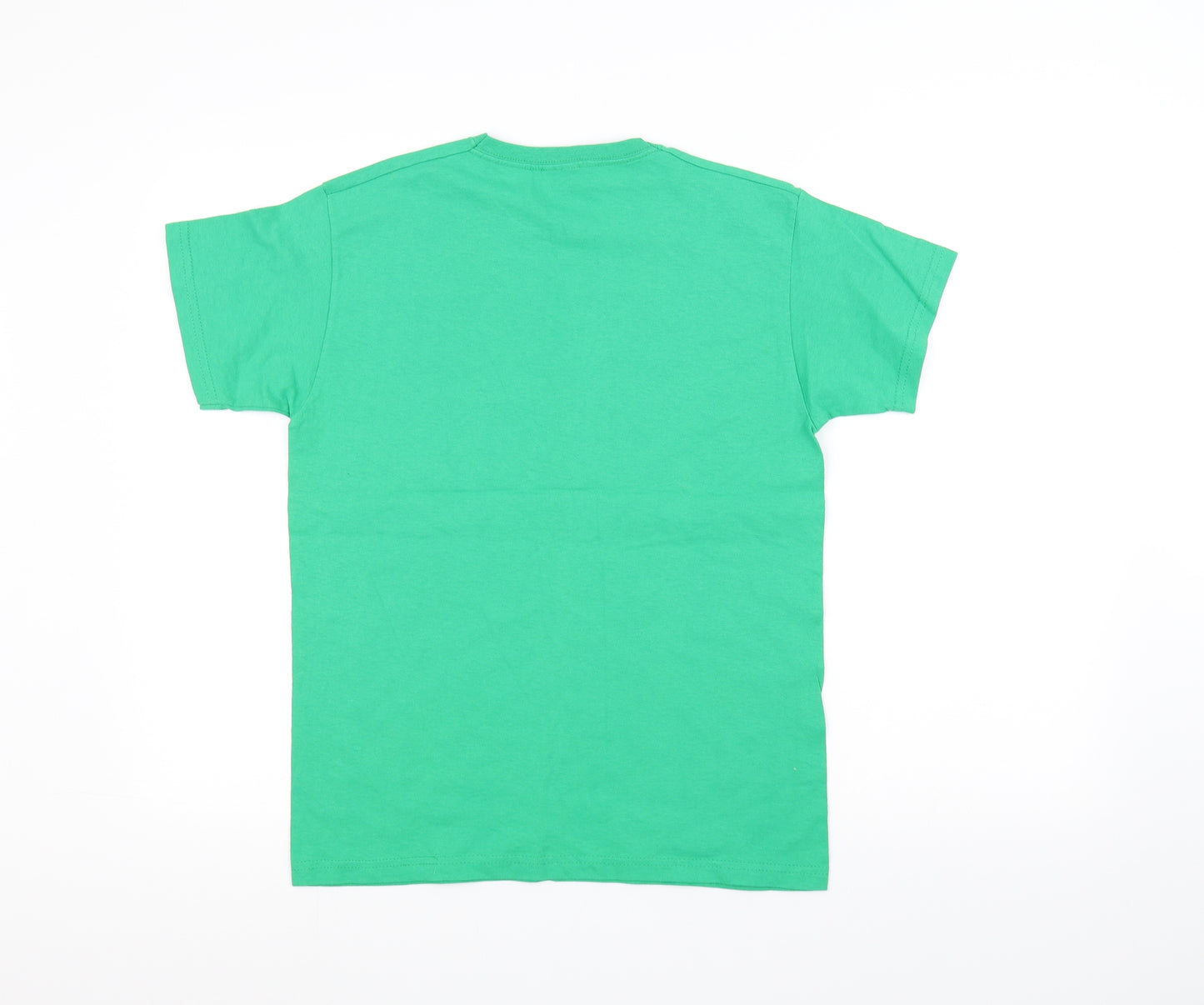 Fruit of the Loom Boys Green   Basic T-Shirt Size 12-13 Years