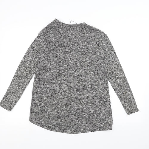 H&M Girls Grey   Cardigan Jumper Size 11-12 Years