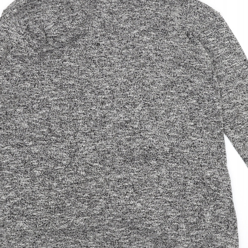 H&M Girls Grey   Cardigan Jumper Size 11-12 Years