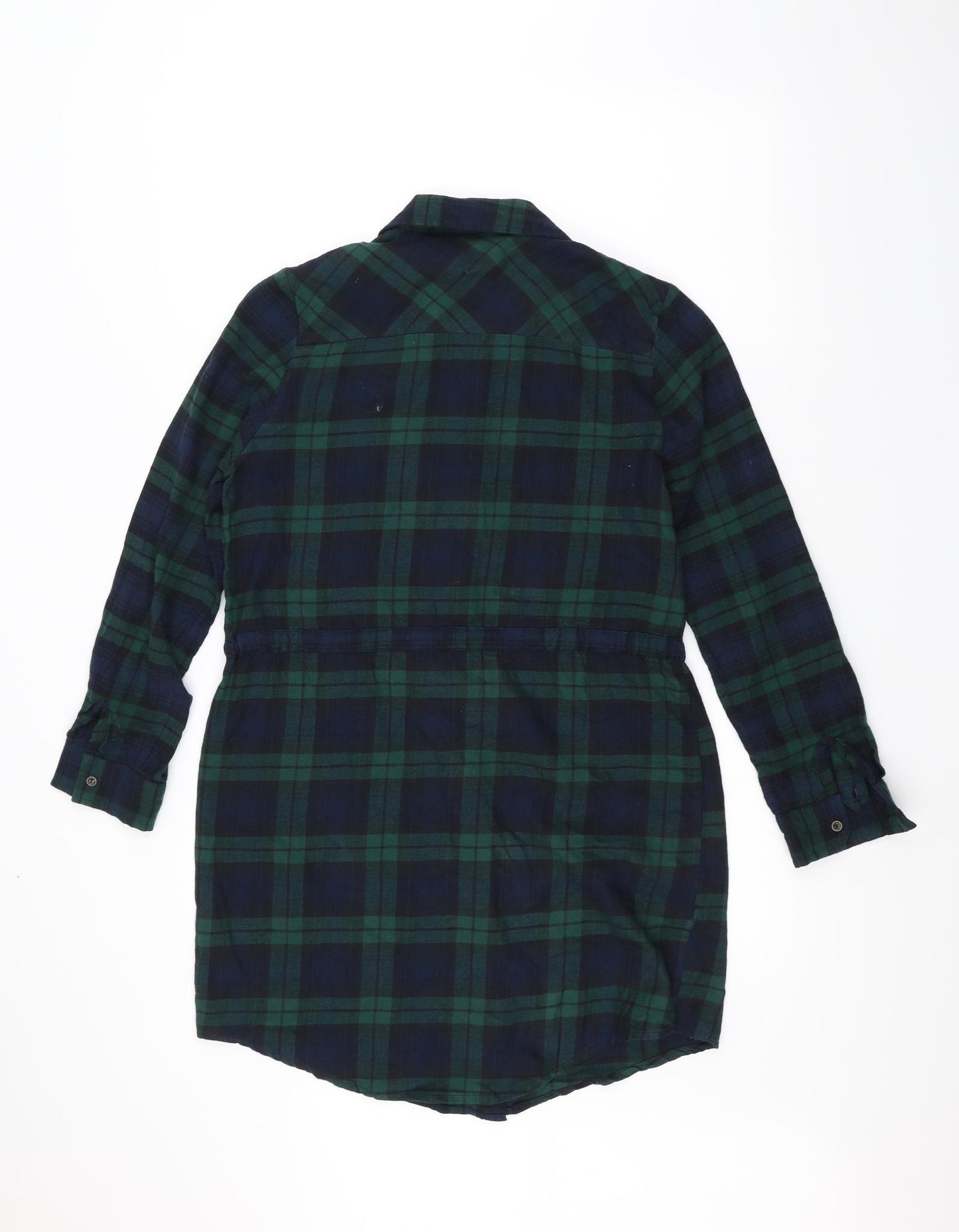 New Look Womens Green   Basic Button-Up Size 8