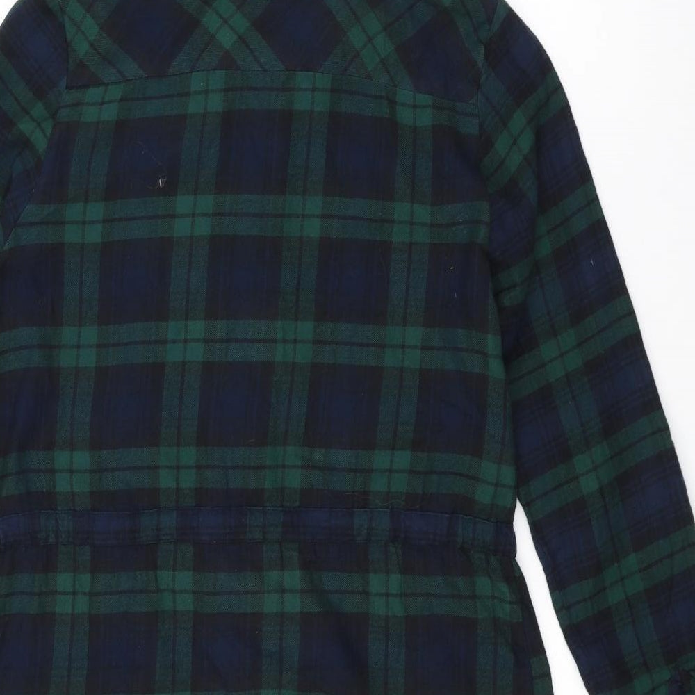 New Look Womens Green   Basic Button-Up Size 8