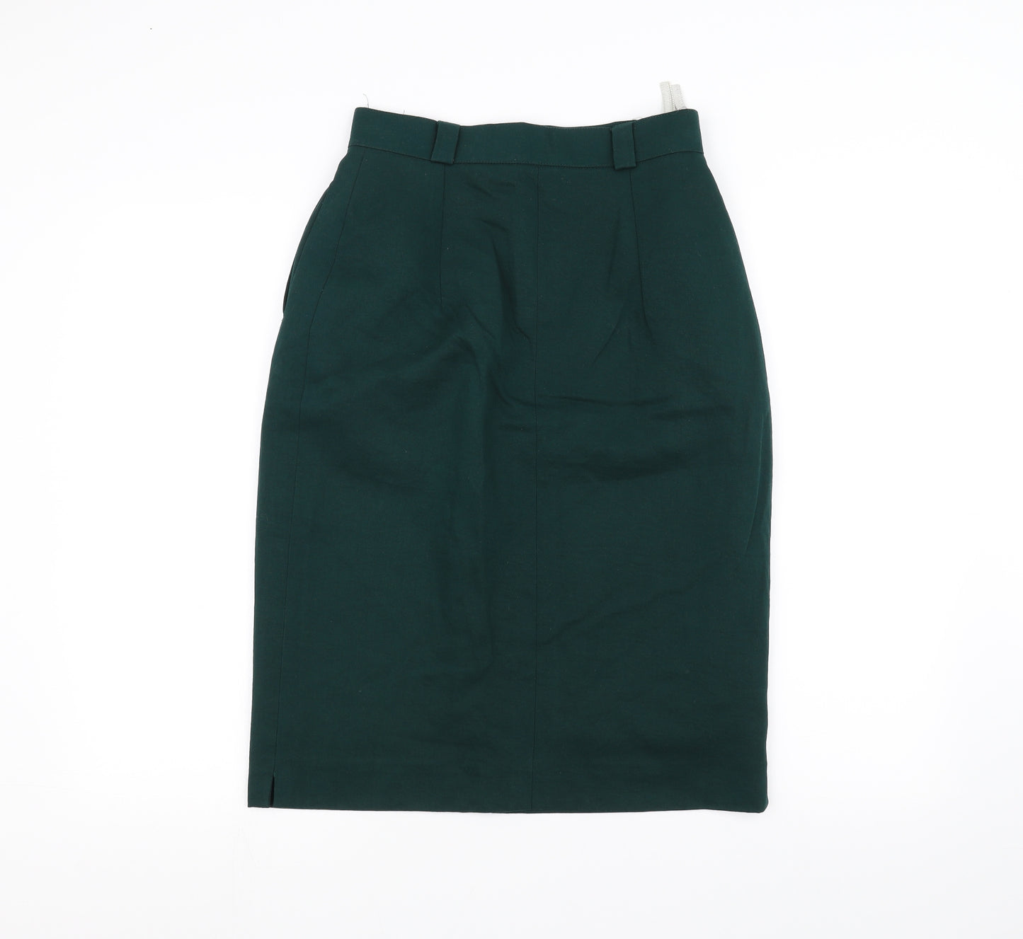 Preworn Womens Green   A-Line Skirt Size 10