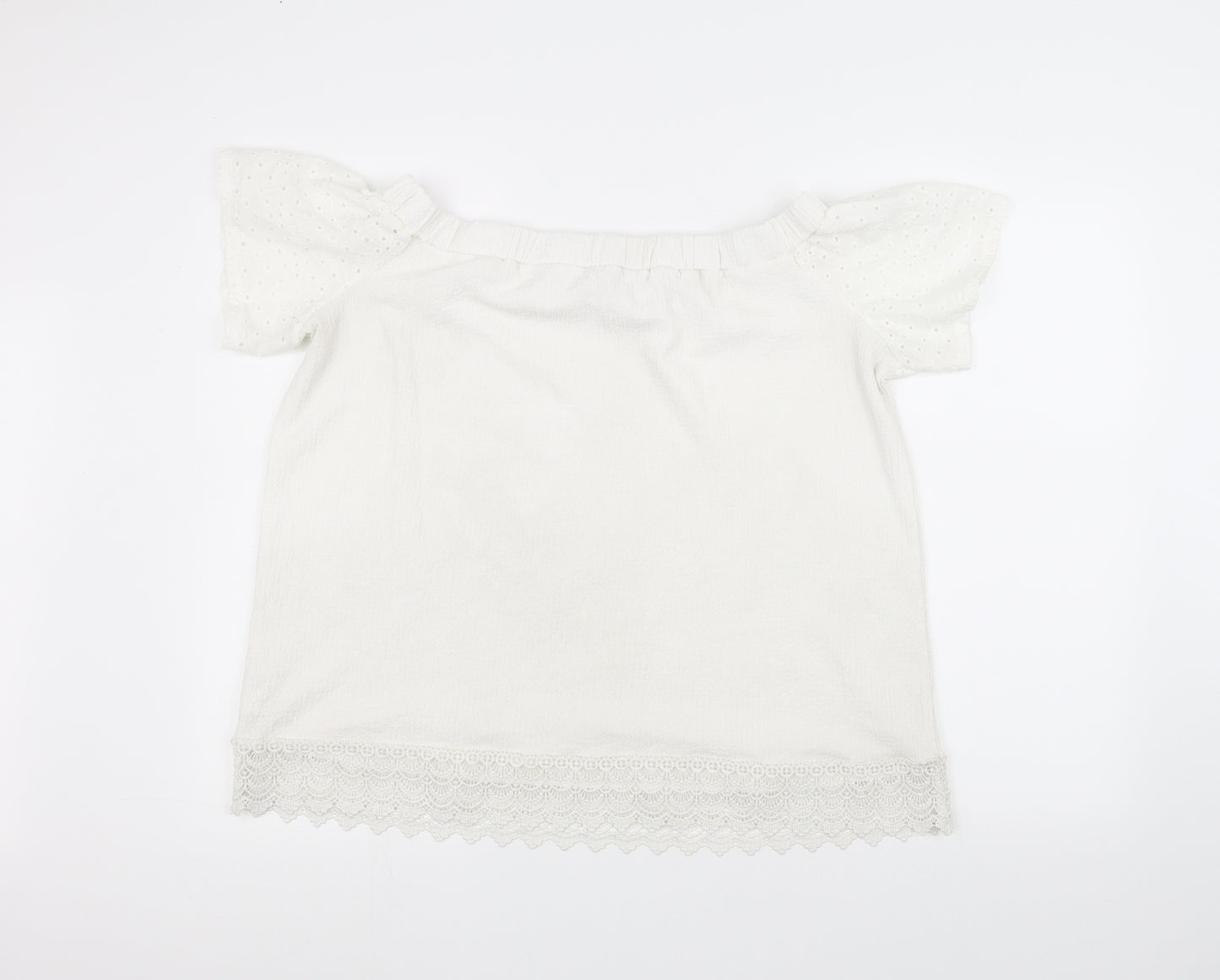 George Womens White   Basic T-Shirt Size 20