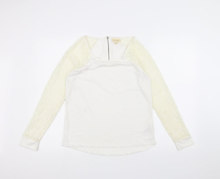 NEXT Womens White   Basic T-Shirt Size 8