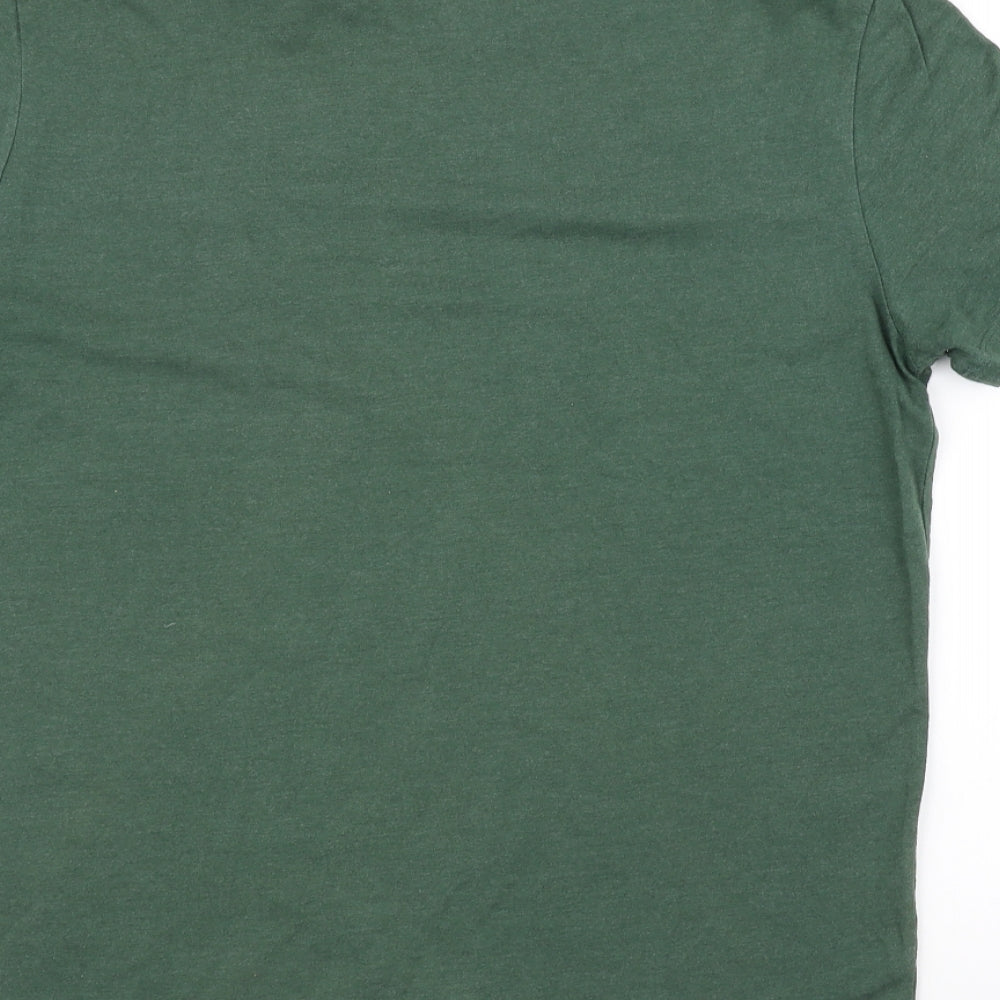 Jack Wills Mens Green    T-Shirt Size S
