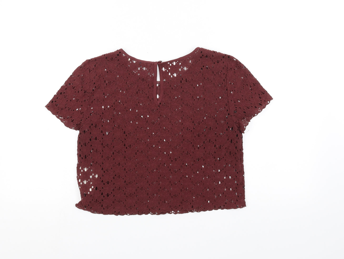 Jack Wills Womens Brown   Basic T-Shirt Size 8