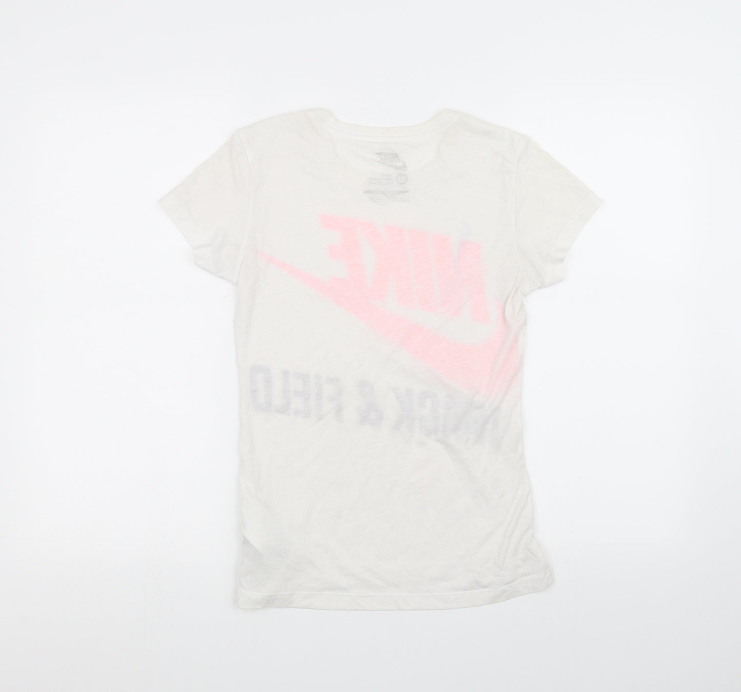 Nike Womens White   Basic T-Shirt Size XS
