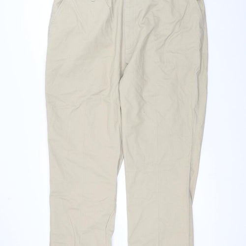 Armando Mens Beige   Trousers  Size 44 in L32 in