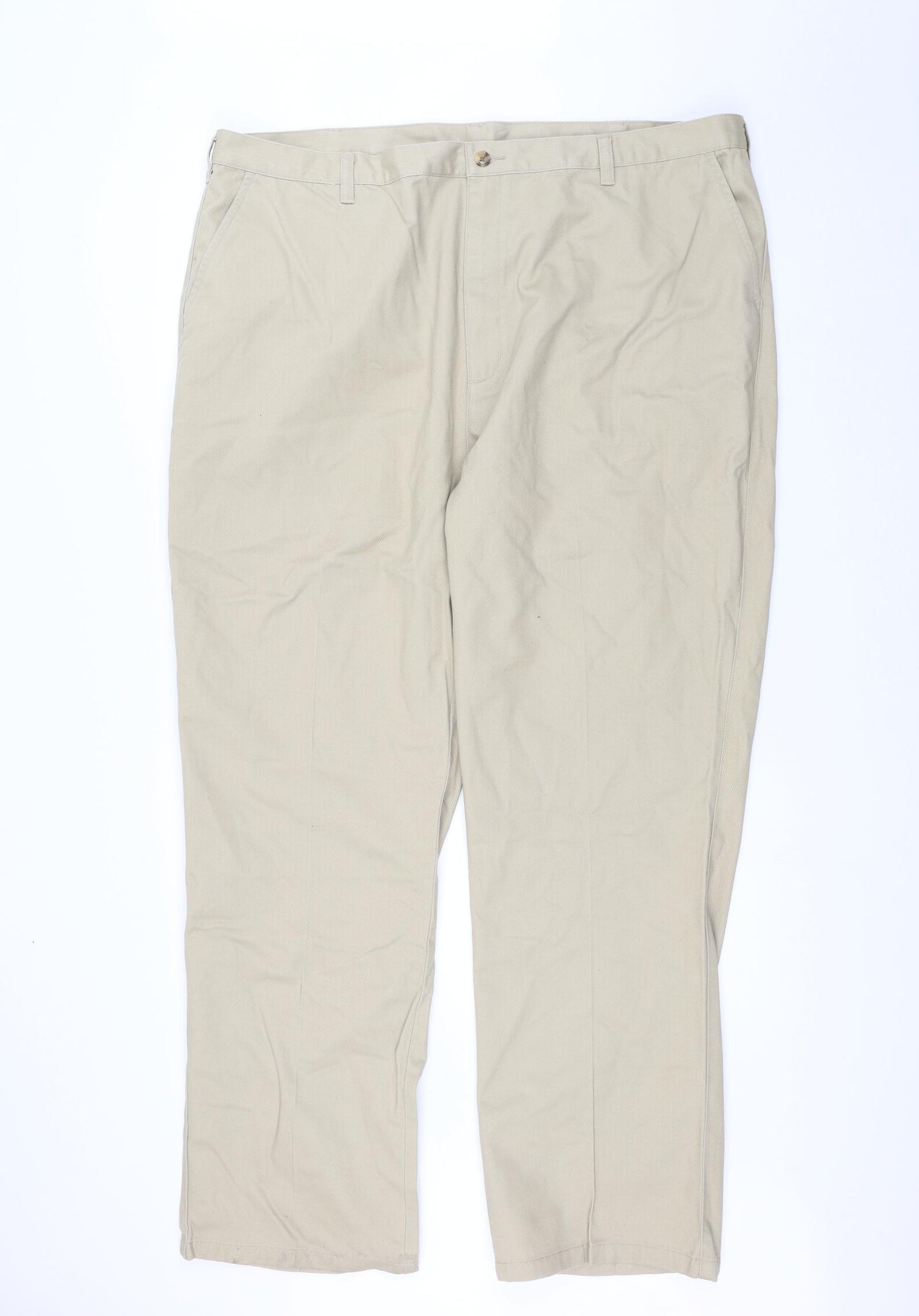 Armando Mens Beige   Trousers  Size 44 in L32 in