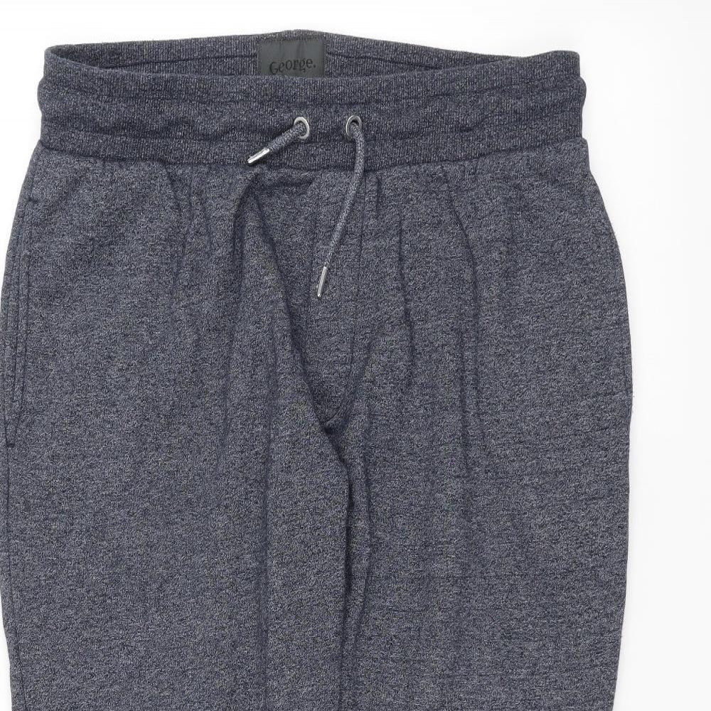 George Mens Blue   Sweatpants Trousers Size XL L26 in