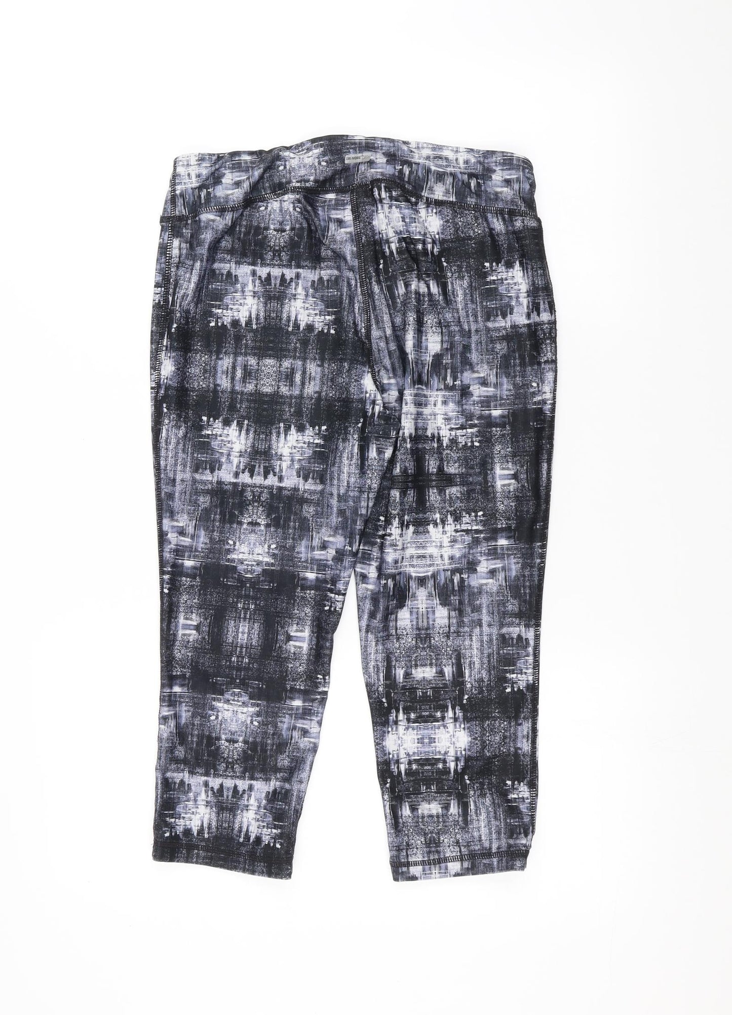 Preworn Womens Blue   Cropped Leggings Size M L20 in