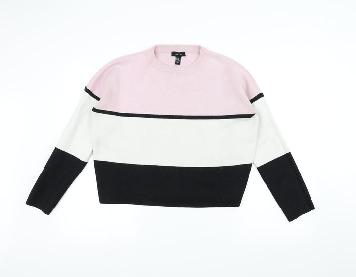 New Look Womens Pink   Pullover Jumper Size M