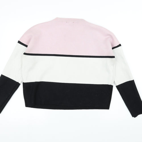 New Look Womens Pink   Pullover Jumper Size M