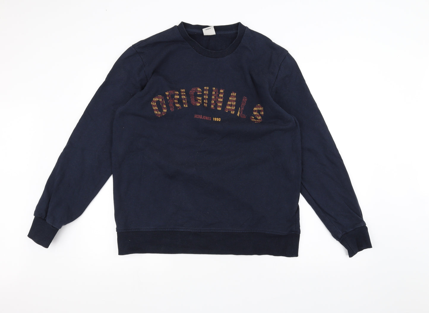 JACK & JONES Mens Blue   Pullover Jumper Size XL