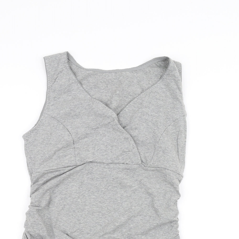 Preworn Womens Grey   Pencil Dress  Size M